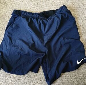 Nike Navy Blue Athletic Shorts